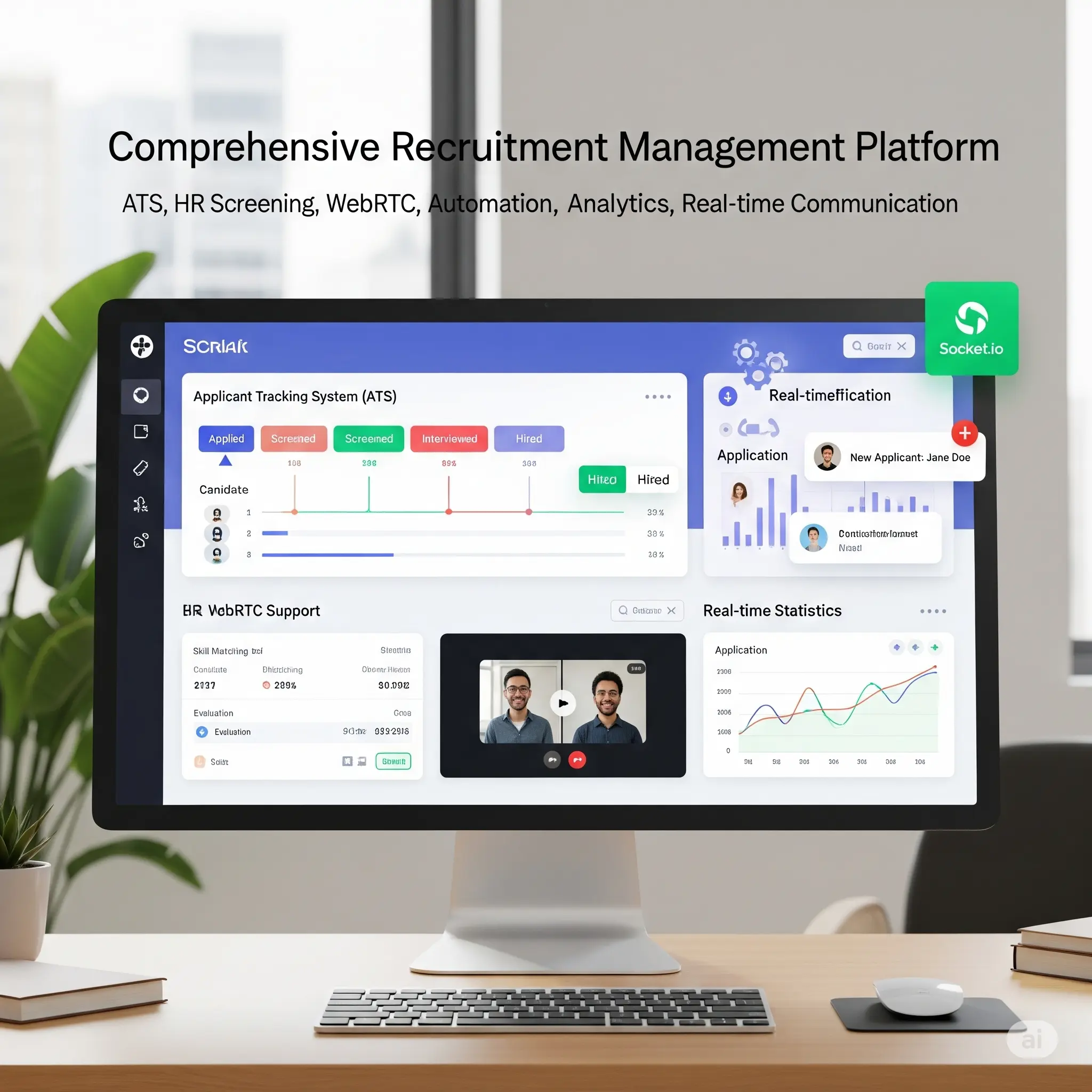 Integrated HR & Recruitment Platform